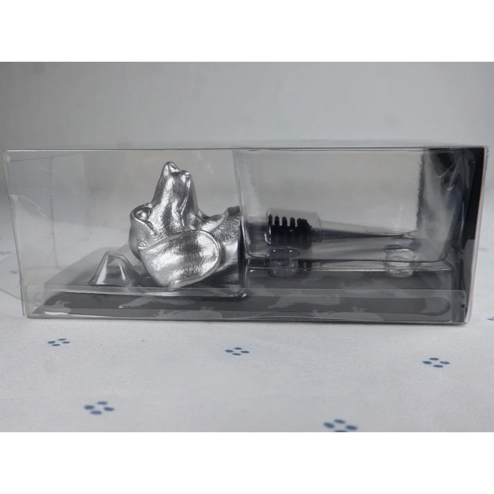 Wild Eye Designs Silver Dog Wine Stopper Dachshund Hound Head New STP284T2